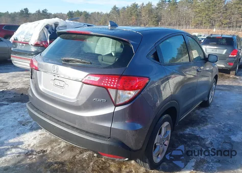 2019 Honda Hr-V Lx из США, поврежденный, VIN 3CZRU6H39KG733637